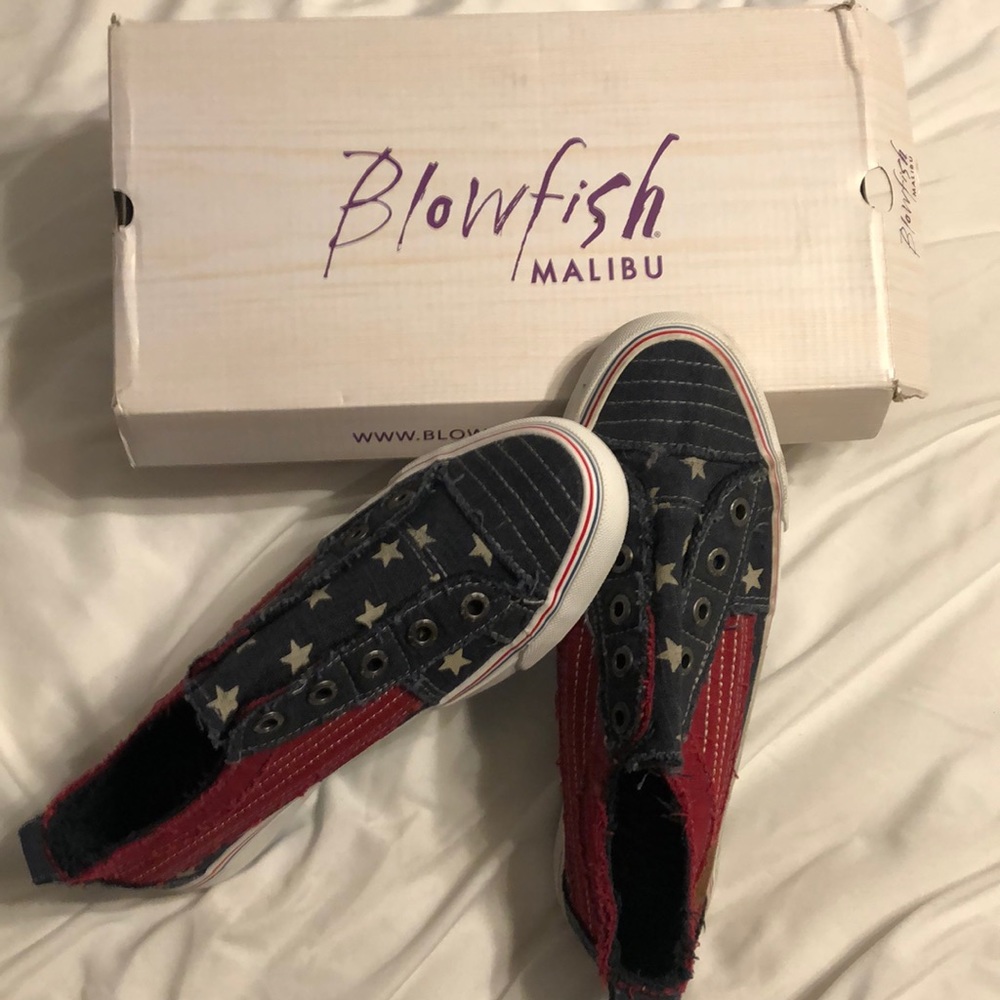 Sneakers flag
